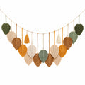 Guirlande Murale Bohème Feuilles Multicolores