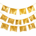 Guirlande de Fanions Frangés Dorés pour Décoration de Fête