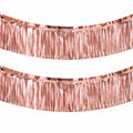 Guirlande de Fête Métallique Rose Gold 100x30 cm